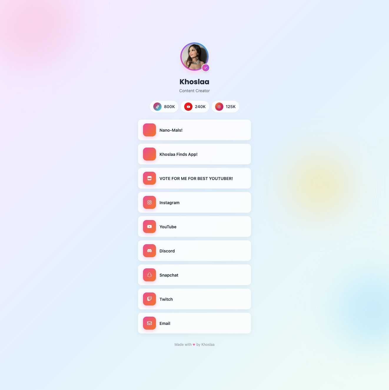 Screenshot of Khoslaa